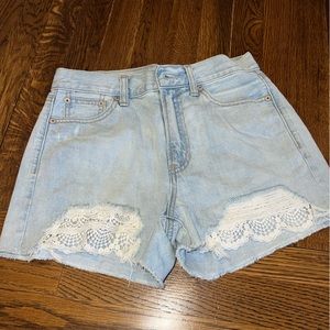 American eagle denim shorts